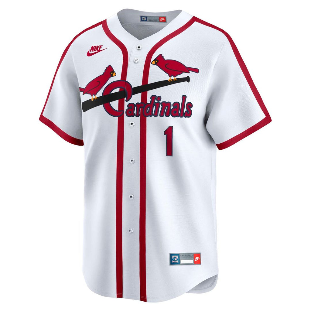 Ozzie Smith St. Louis Cardinals Throwback Cooperstown Collection Limited Jersey - Blue