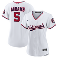 CJ Abrams Washington Nationals Women's Home Replica Player Jersey - White