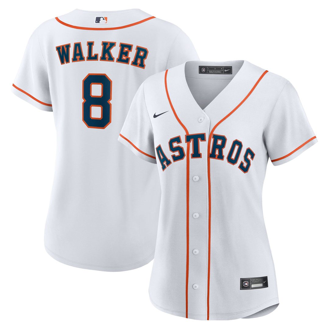 Christian Walker Houston Astros Women's Home Replica Jersey - White