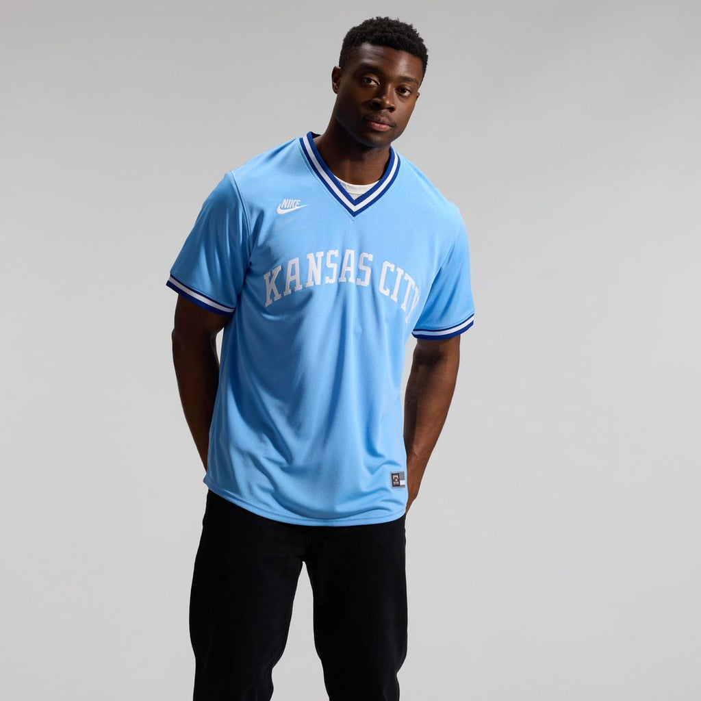 Bo Jackson Kansas City Royals Throwback Cooperstown Collection Limited Jersey - Light Blue