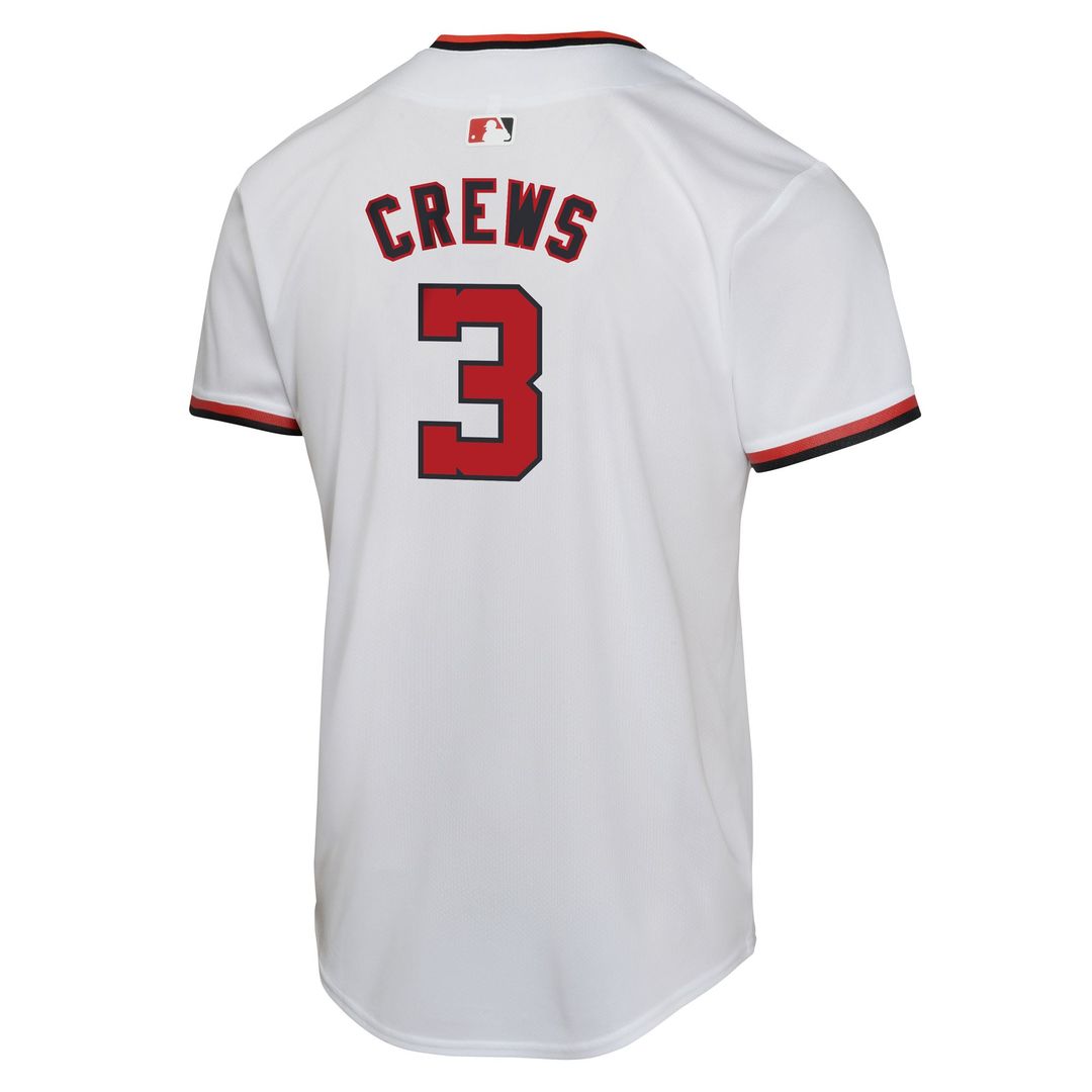 Dylan Crews Washington Nationals Youth Alternate Game Player Jersey - White