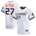 Jose Altuve Houston Astros 2025 City Connect Limited Player Jersey - White