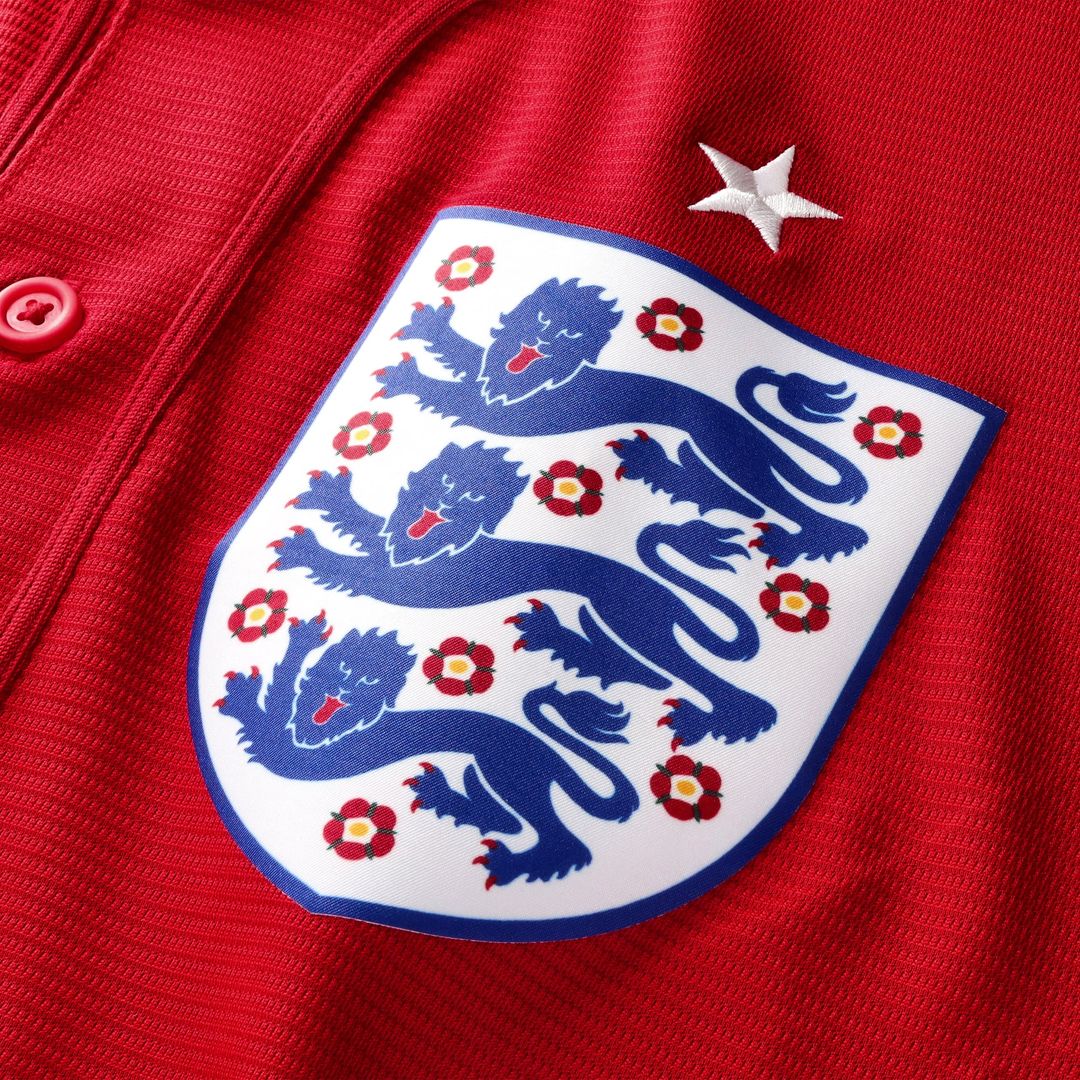 England National Team x MLB Stadium Replica Jersey - Red