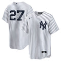 Giancarlo Stanton New York Yankees Home Replica Player Jersey - White
