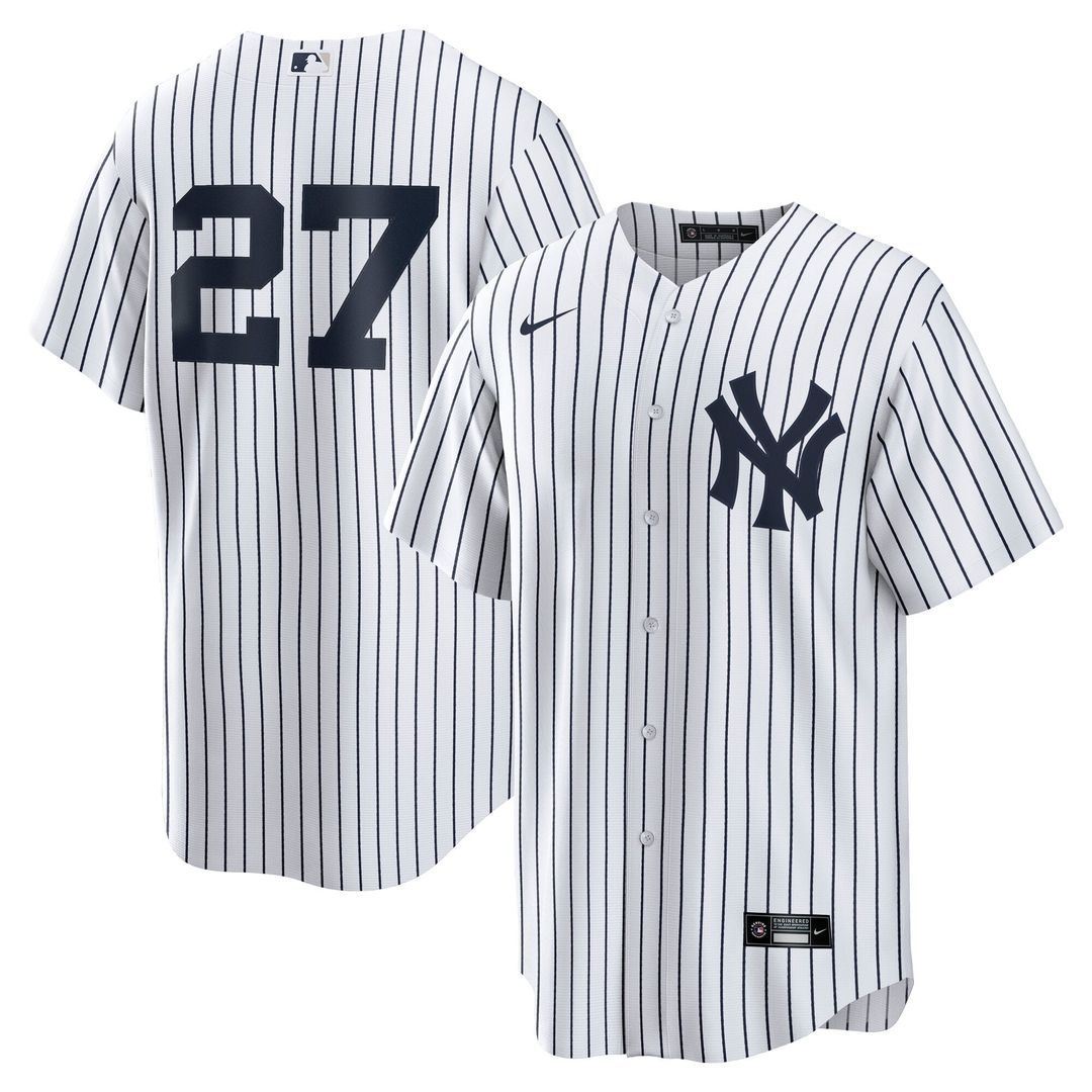 Giancarlo Stanton New York Yankees Home Replica Player Jersey - White