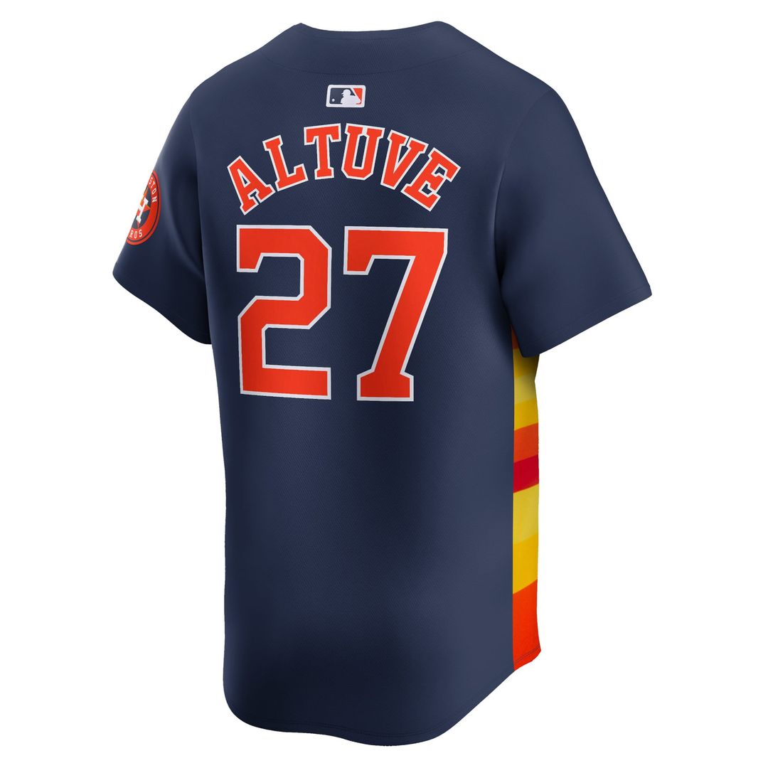 Jose Altuve Houston Astros Alternate Limited Player Jersey - Navy