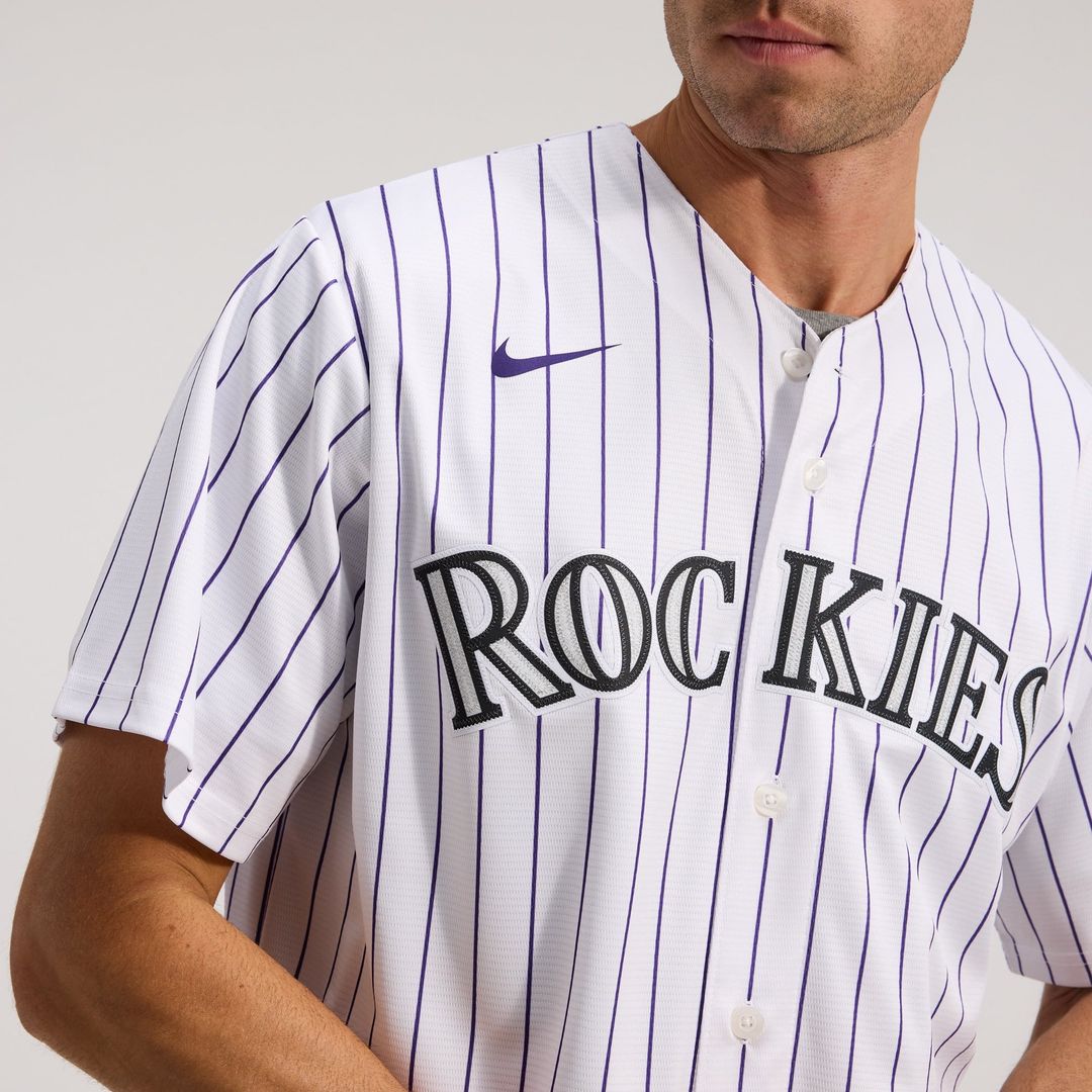Colorado Rockies Alternate Replica Team Jersey - Purple