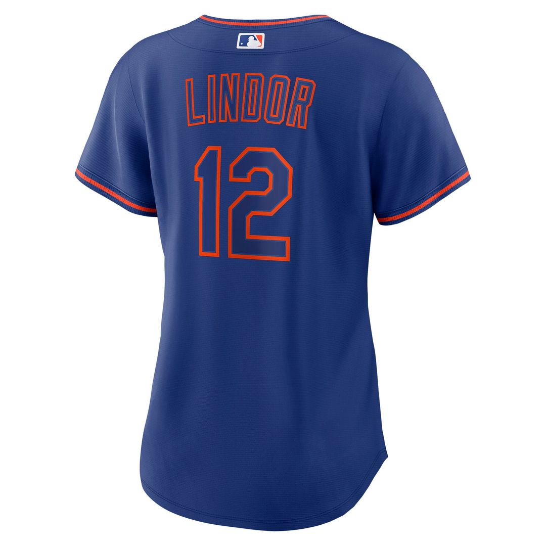 Francisco Lindor New York Mets Women's Alternate Replica Jersey - Royal