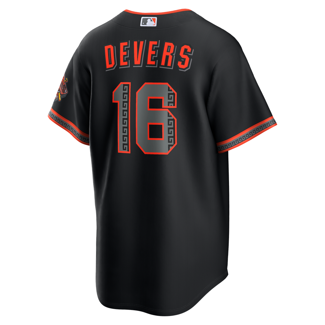 Rafael Devers San Francisco Giants Alternate Stadium Jersey - Black