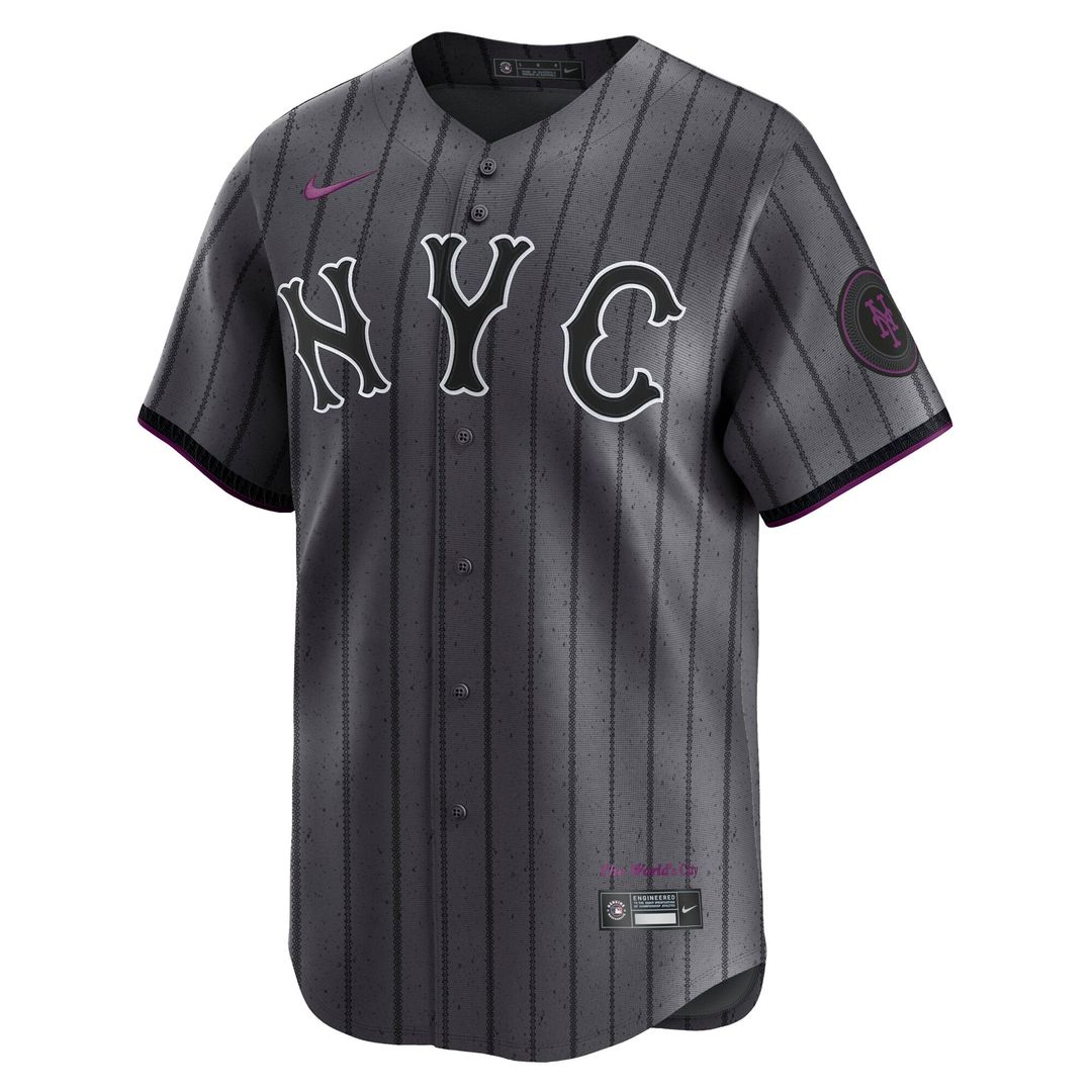 Francisco Lindor New York Mets City Connect Limited Jersey - Gray