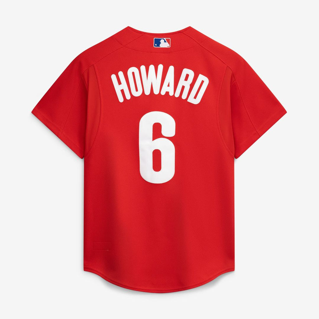 Ryan Howard Philadelphia Phillies Cooperstown Collection Batting Practice Jersey - Red