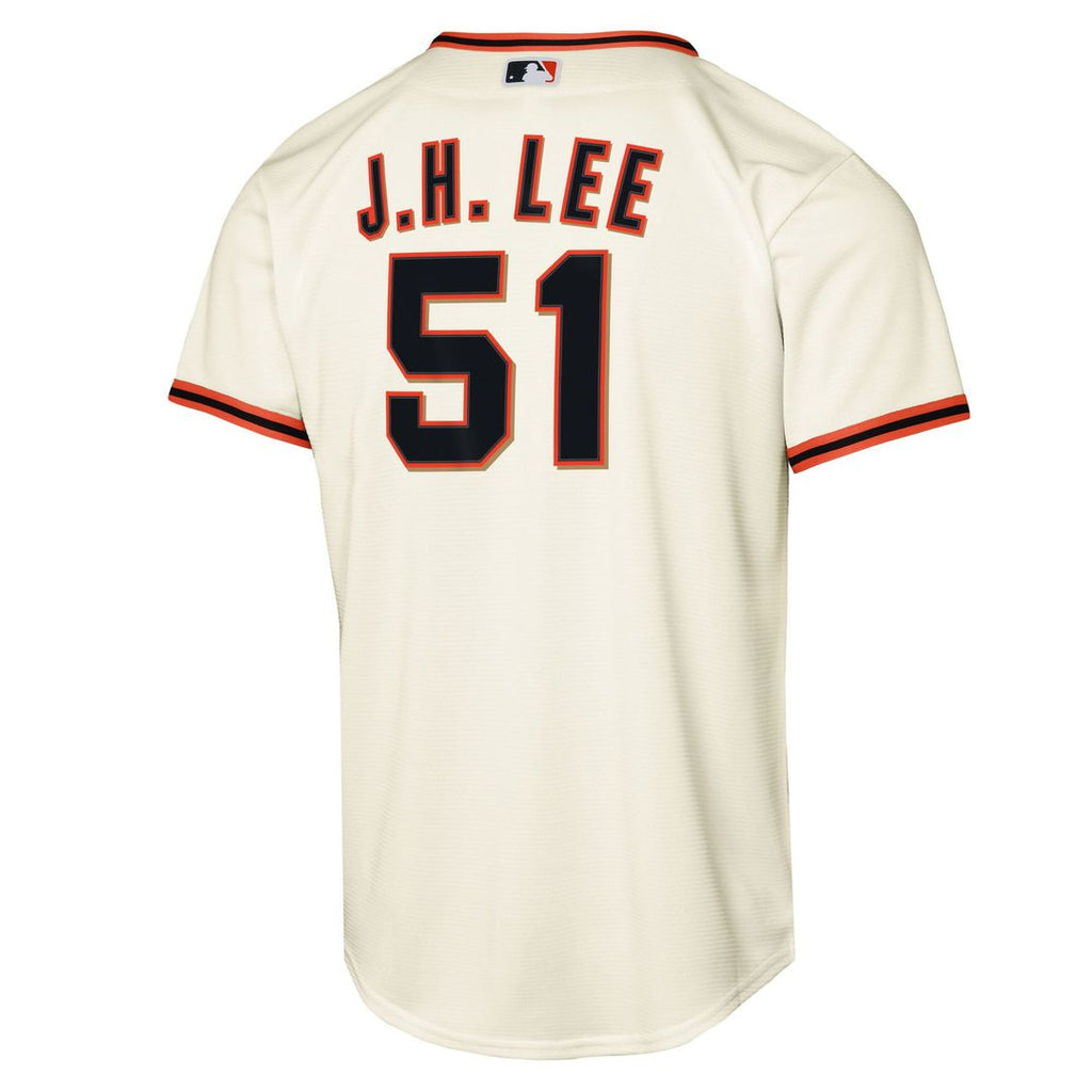 Jung Hoo Lee San Francisco Giants Youth Home Replica Player Jersey - Cream