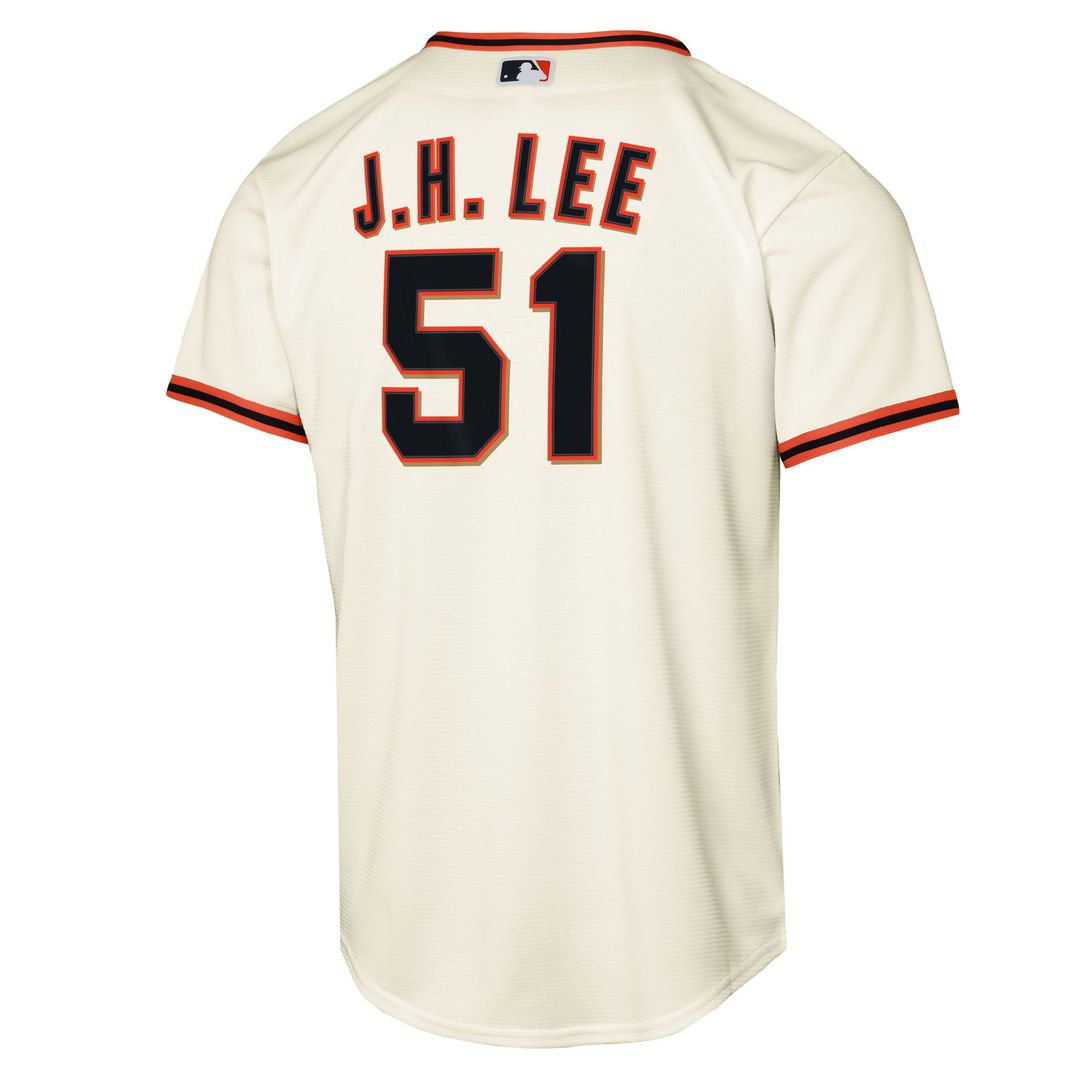 Jung Hoo Lee San Francisco Giants Youth Home Replica Player Jersey - Cream