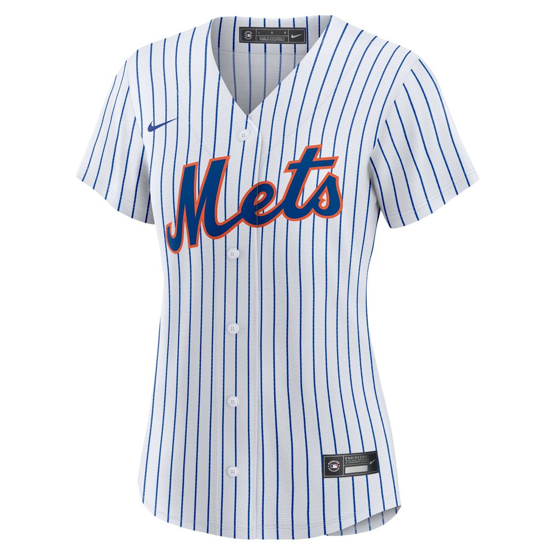 Carson Benge New York Mets Women's Home Replica Jersey - White