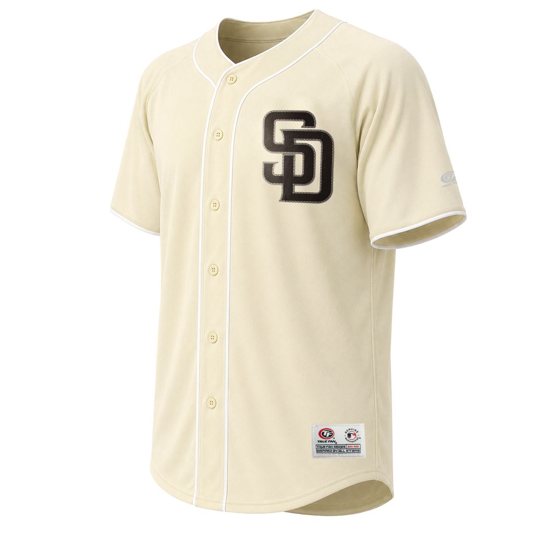 San Diego Padres Stitches Fashion Jersey - Cream