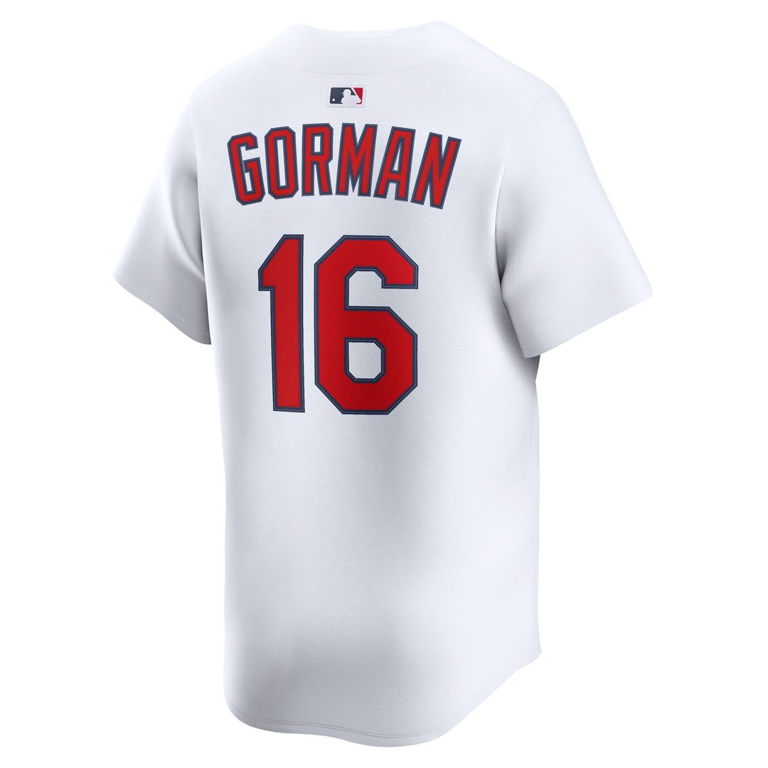 Nolan Gorman St. Louis Cardinals Home Limited Player Jersey - White