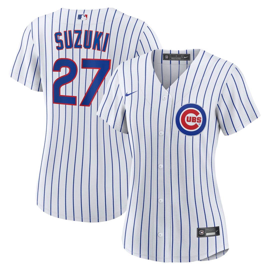 Seiya Suzuki Chicago Cubs Women's Home Replica Jersey - White