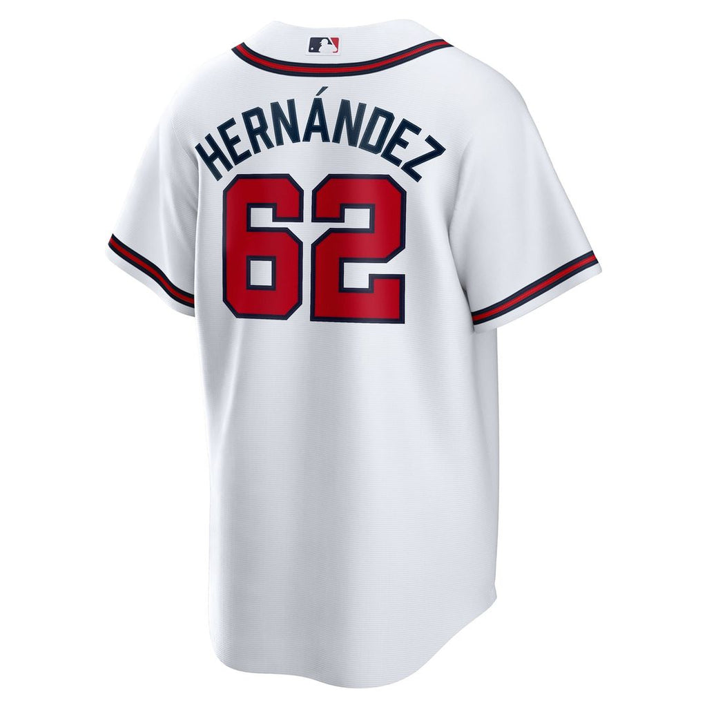 Daysbel Hernandez Atlanta Braves Home Replica Jersey - White