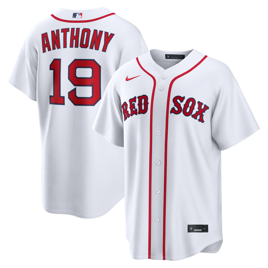 Roman Anthony Boston Red Sox Home Replica Jersey - White