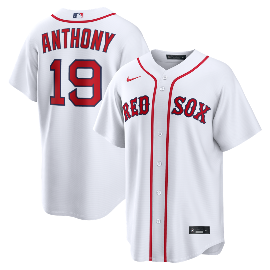 Roman Anthony Boston Red Sox Home Replica Jersey - White