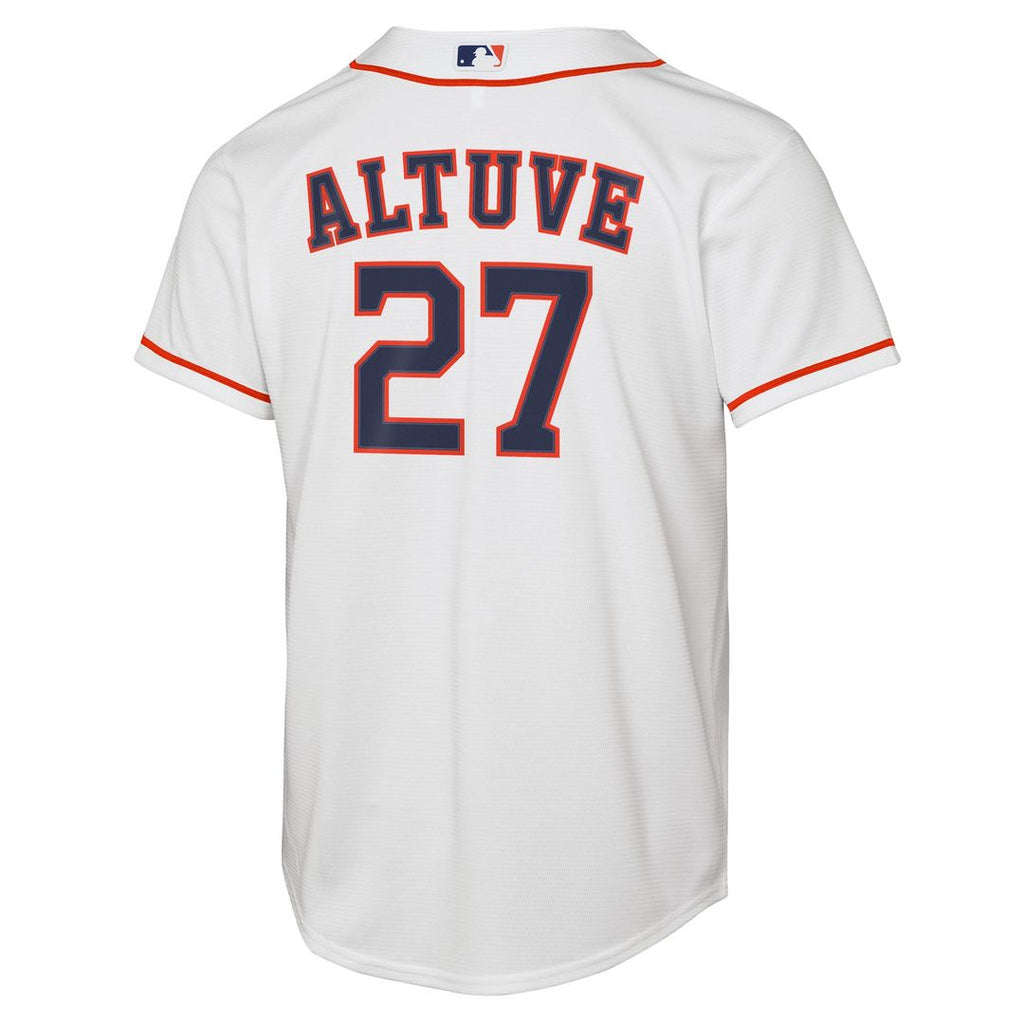 Jose Altuve Houston Astros Youth Home Replica Player Jersey - White