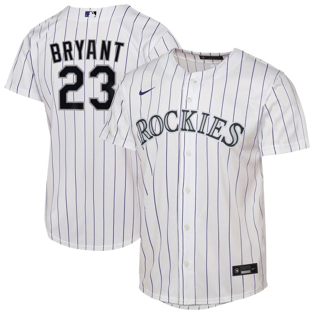 Kris Bryant Colorado Rockies Youth Home Replica Player Jersey - White