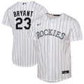 Kris Bryant Colorado Rockies Youth Home Replica Player Jersey - White