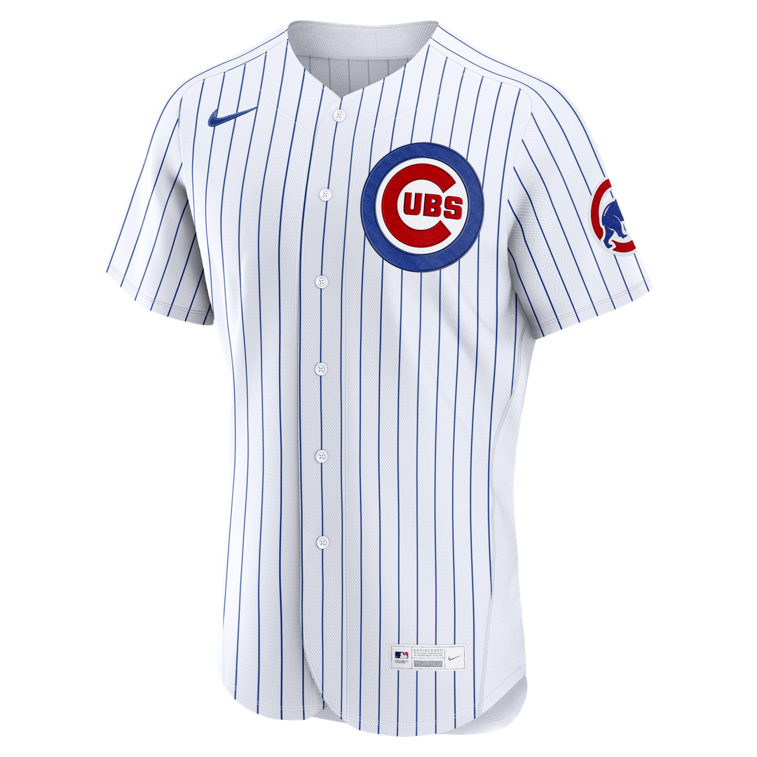 Dansby Swanson Chicago Cubs Home Authentic Jersey - White