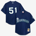 Ichiro Suzuki Seattle Mariners Authentic Batting Practice Jersey - Navy