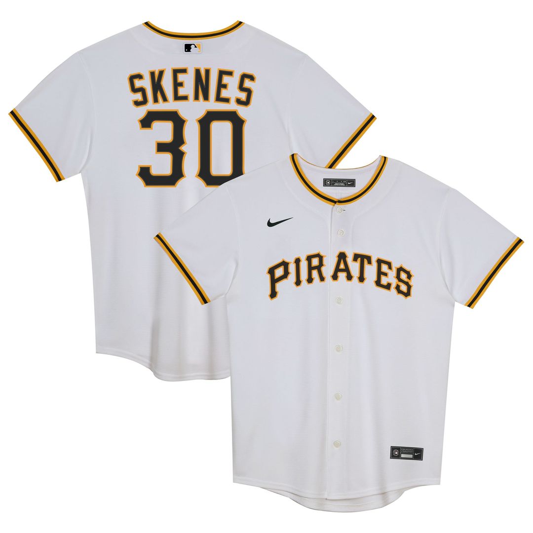 Paul Skenes Pittsburgh Pirates Preschool Home Replica Player Jersey - White