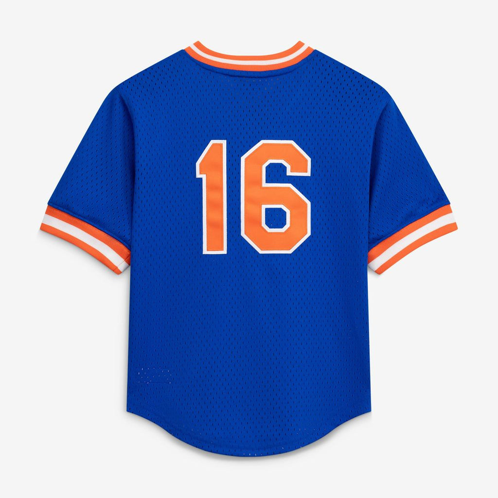 Dwight Gooden New York Mets Youth Royal Mesh Batting Practice Jersey