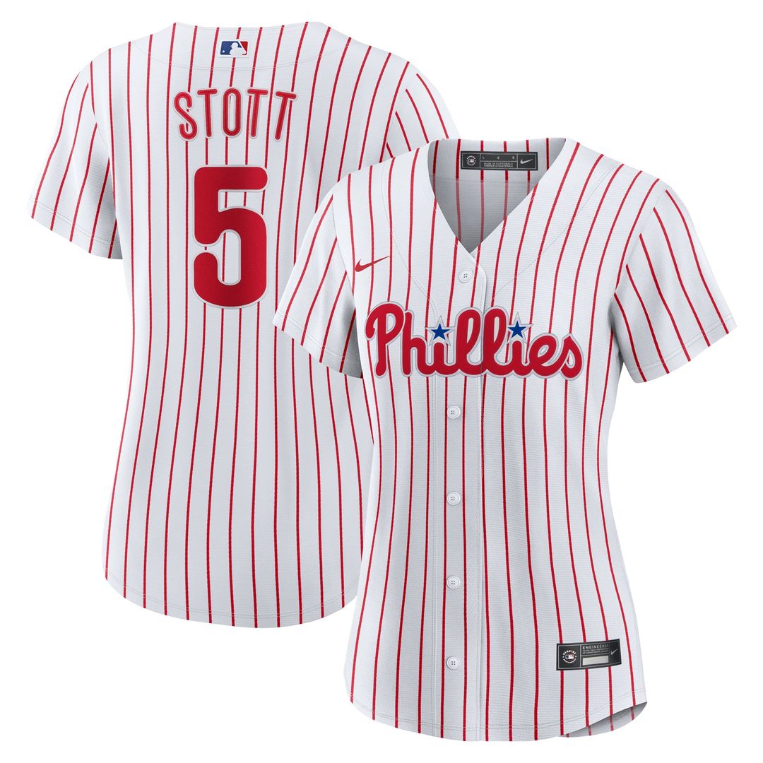 Bryson Stott Philadelphia Phillies Women's Home Replica Jersey - White