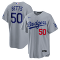 Mookie Betts Los Angeles Dodgers Stadium Jersey - Gray