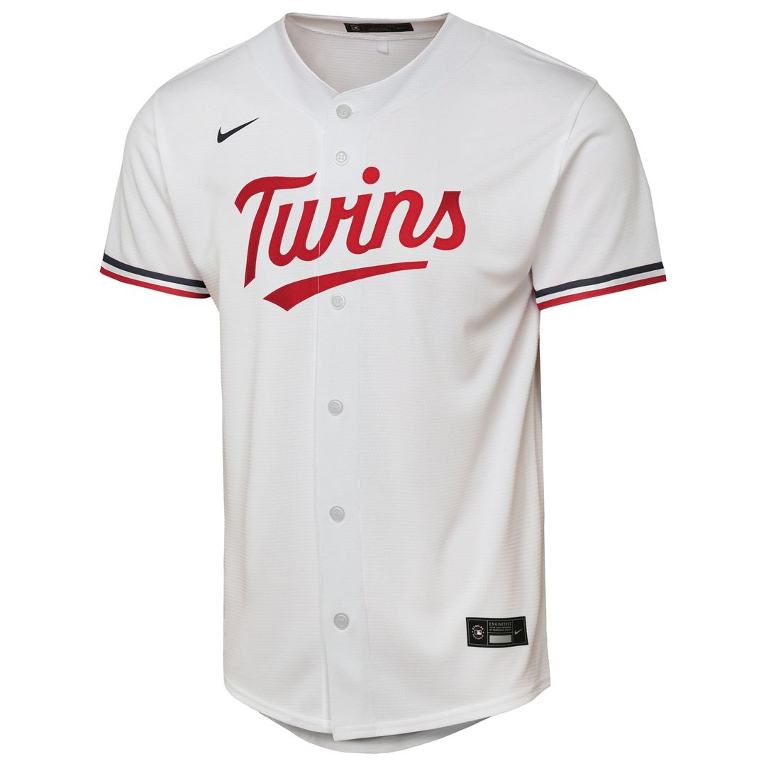 Minnesota Twins Youth Home Replica Jersey - White