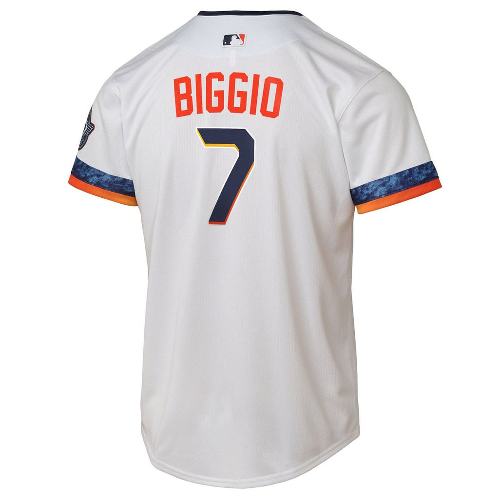 Craig Biggio Houston Astros Youth 2025 City Connect Limited Player Jersey - White