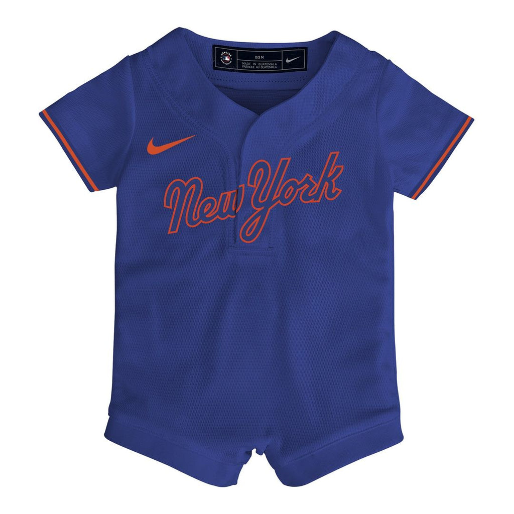 New York Mets Infant Alternate Replica Romper Jersey - Royal