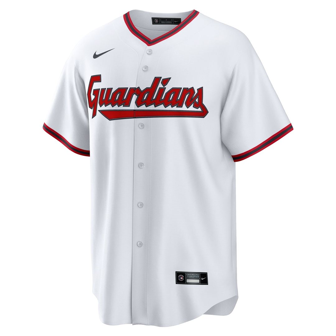 Cleveland Guardians Youth Home Replica Jersey - White