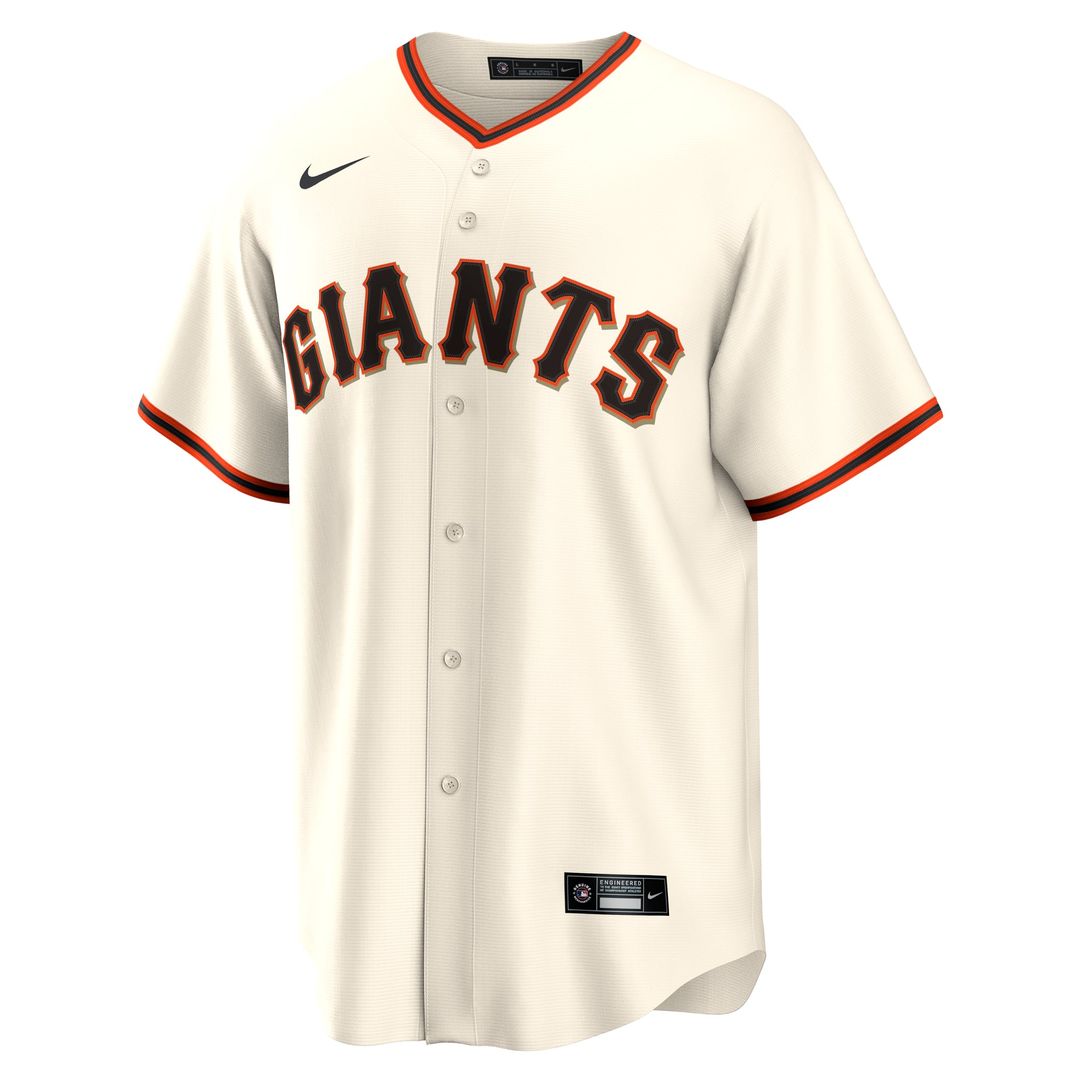 Willy Adames San Francisco Giants Home Replica Jersey - Cream