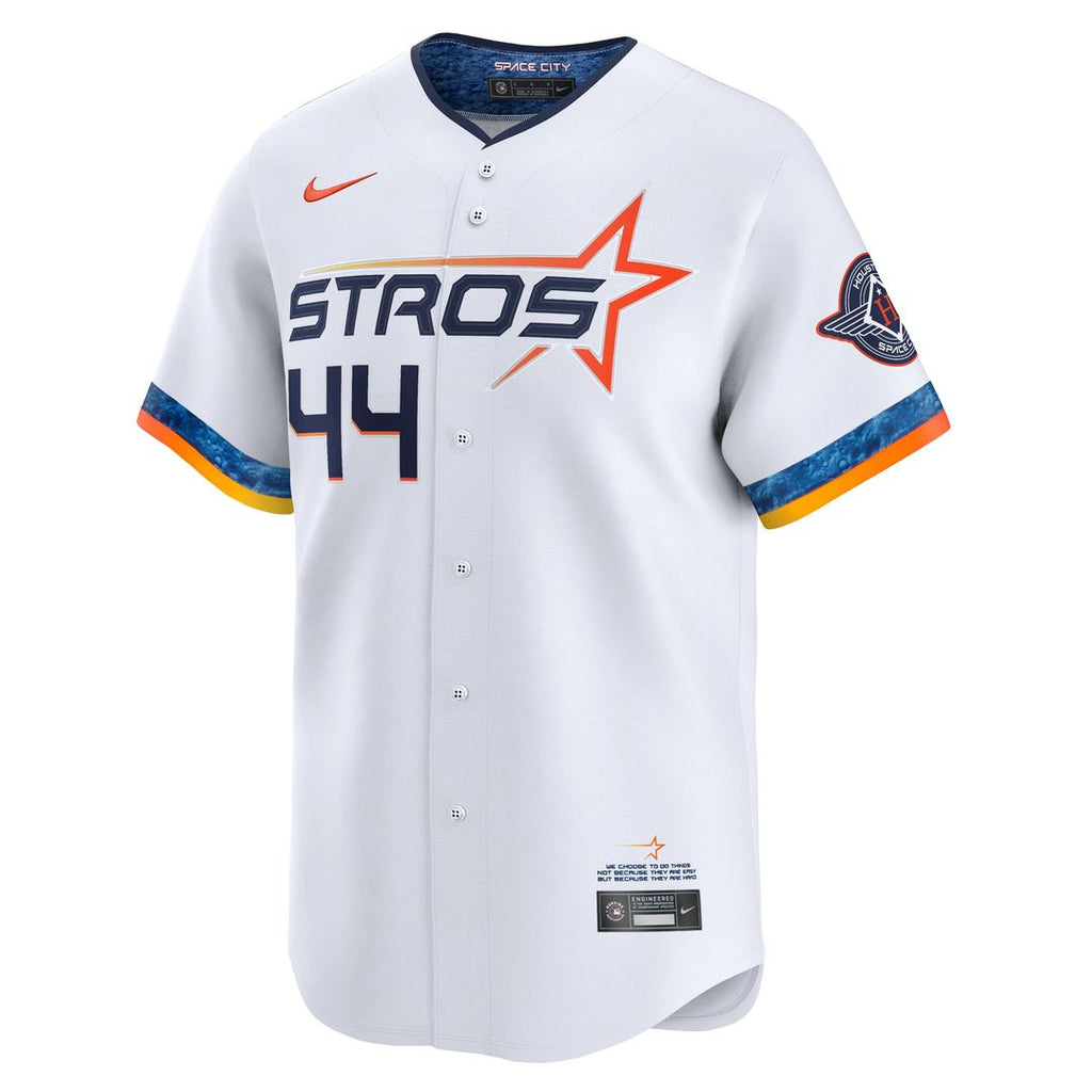 Yordan Alvarez Houston Astros 2025 City Connect Limited Player Jersey - White
