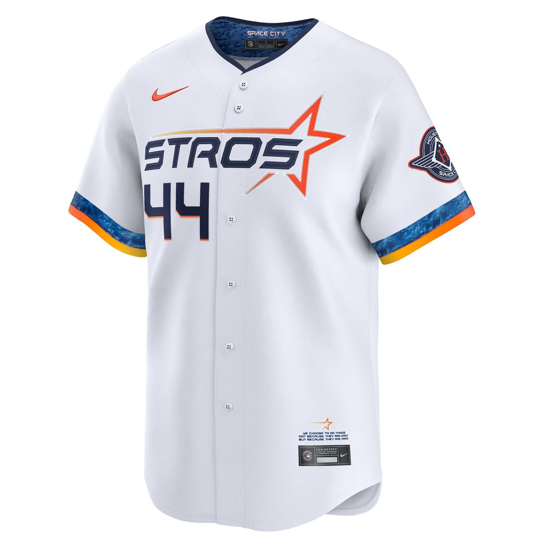 Yordan Alvarez Houston Astros 2025 City Connect Limited Player Jersey - White