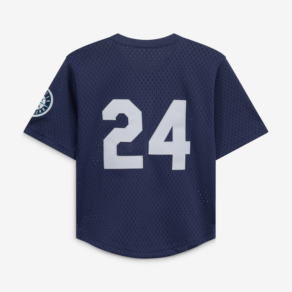Ken Griffey Jr. Seattle Mariners Preschool Cooperstown Collection Mesh Batting Practice Jersey - Navy