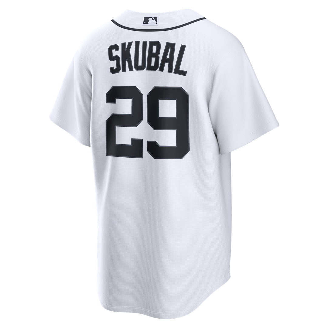 Tarik Skubal Detroit Tigers Home Replica Jersey - White