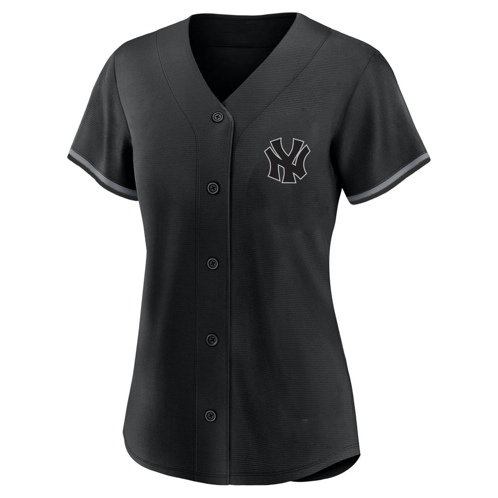 Aaron Judge New York Yankees Profile Women's Plus Size Player Name & Number Fashion Jersey - Black