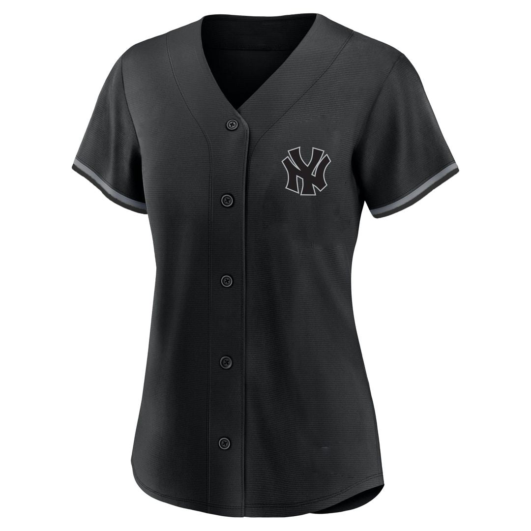 Aaron Judge New York Yankees Profile Women's Plus Size Player Name & Number Fashion Jersey - Black