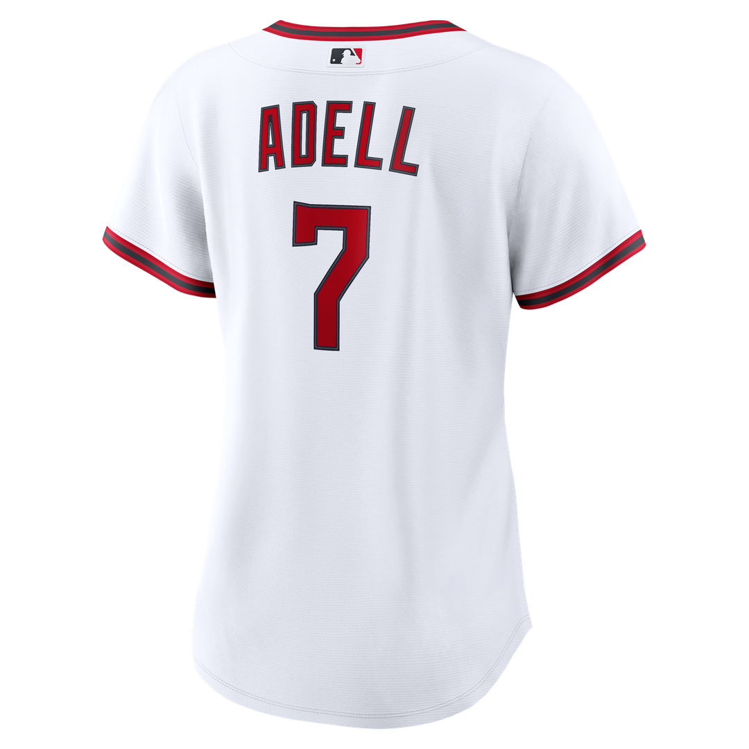 Jo Adell Cleveland Guardians Women's Home Replica Jersey - White