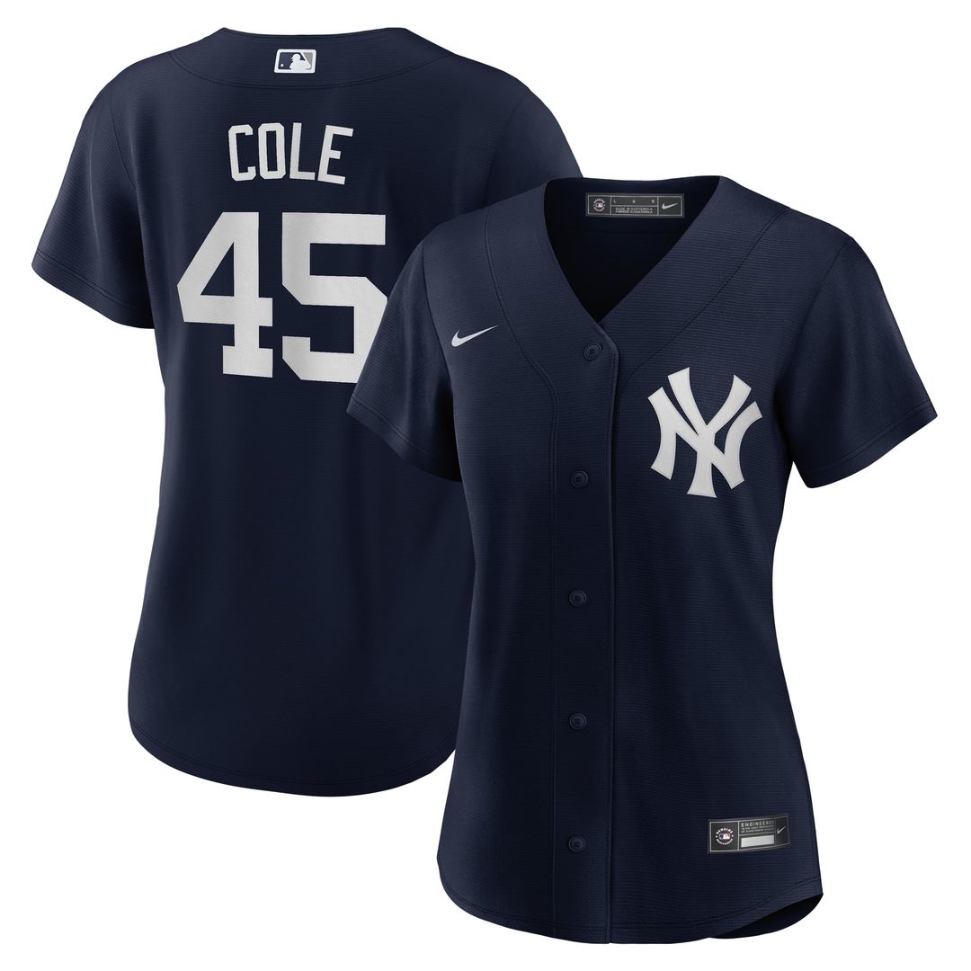 Gerrit Cole New York Yankees Women's Home Replica Player Jersey - White