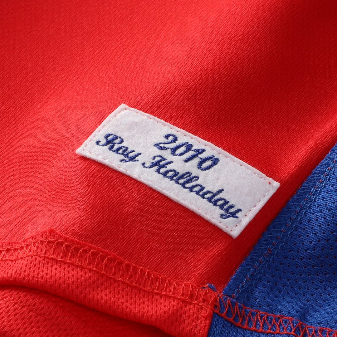 Roy Halladay Philadelphia Phillies Preschool Cooperstown Collection Mesh Batting Practice Jersey - Red