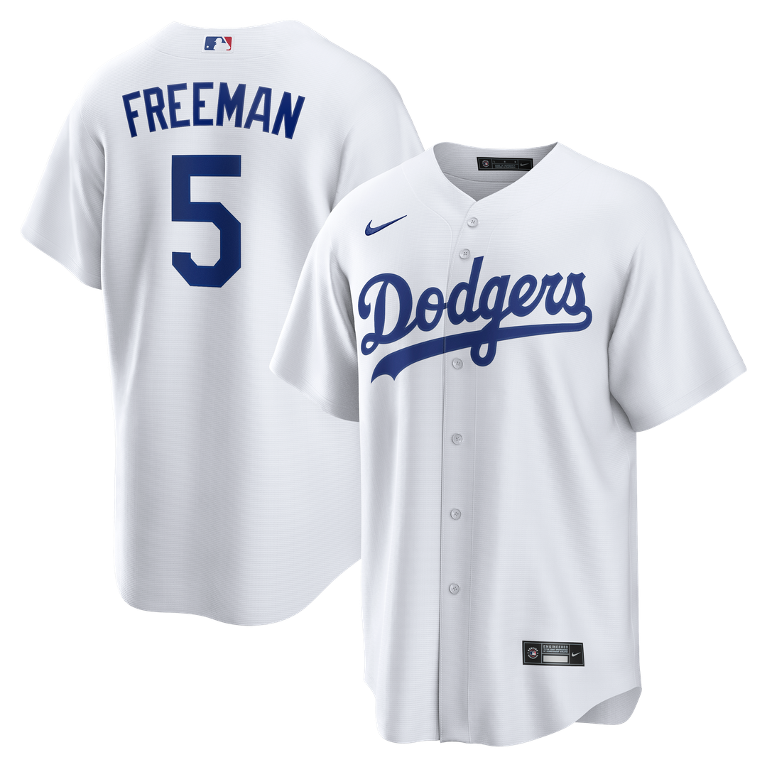 Freddie Freeman Los Angeles Dodgers Home Replica Jersey - White