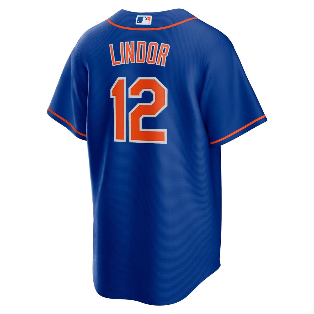Francisco Lindor New York Mets Big & Tall Alternate Replica Player Jersey - Royal