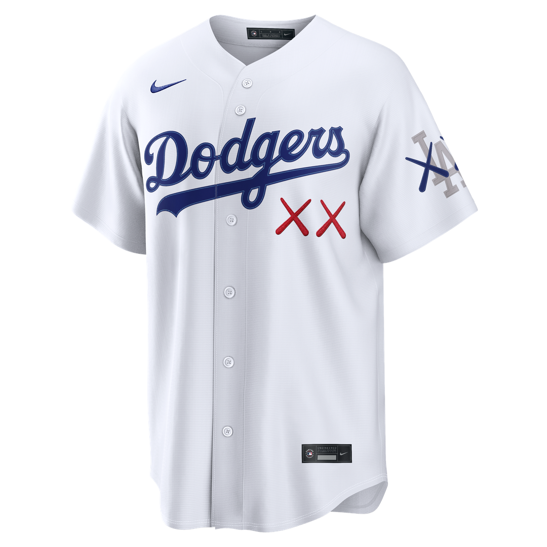 Los Angeles Dodgers x KAWS Stadium Jersey - White